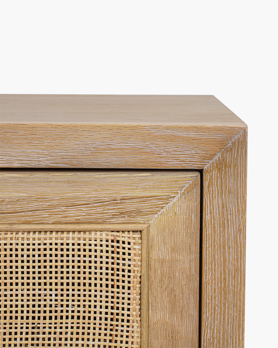 Washed Oak Bosca Bedside Table