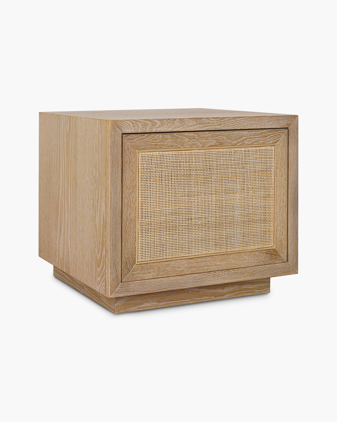 Washed Oak Bosca Bedside Table