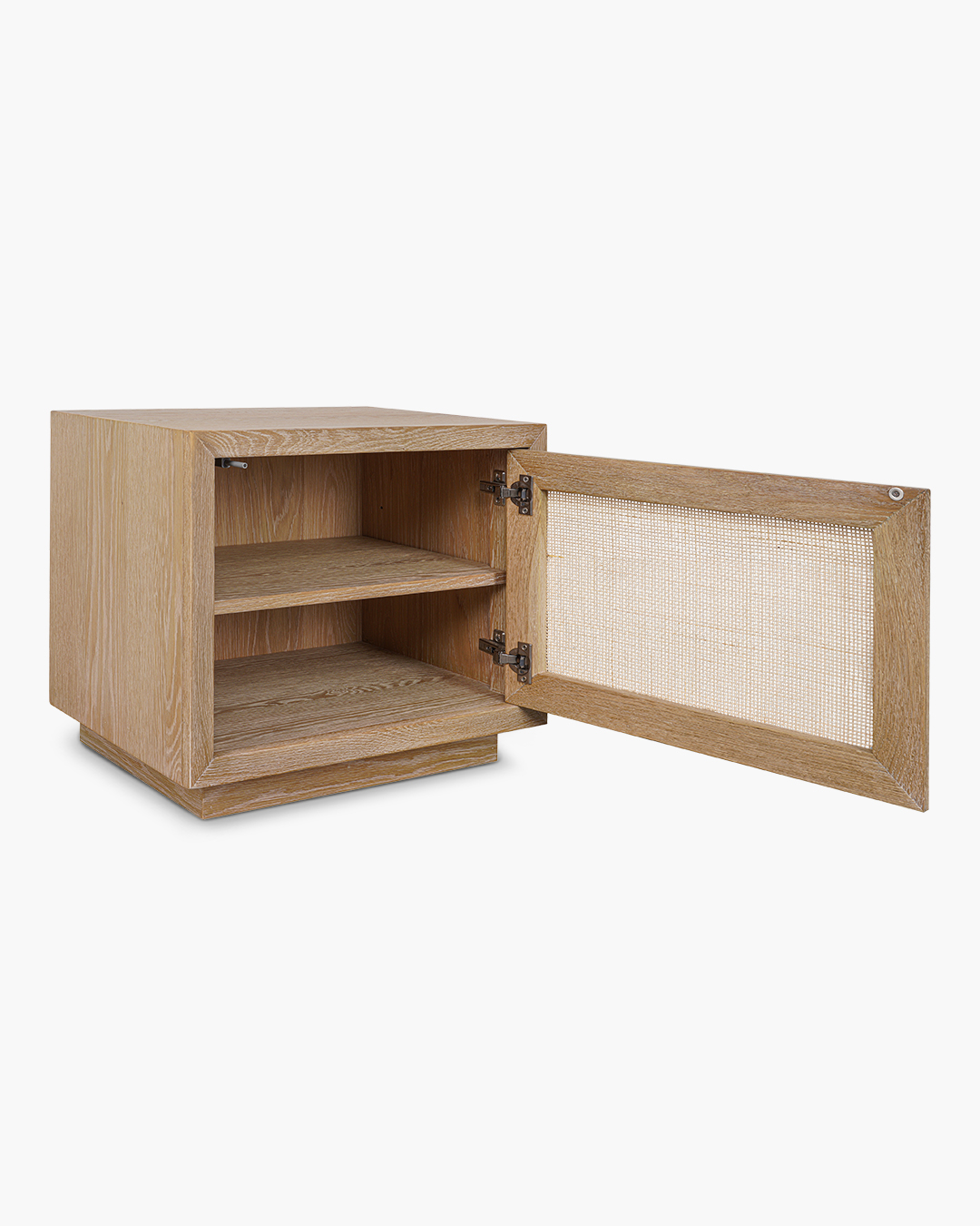 Washed Oak Bosca Bedside Table