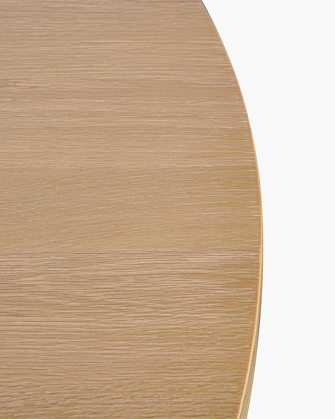 Washed Oak Helix Round Dining Table