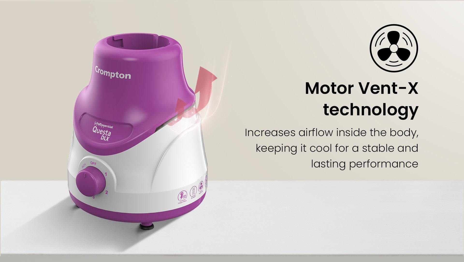 Motor Vent X Technology