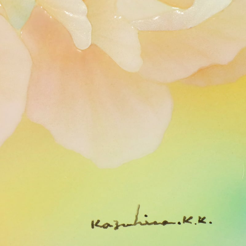 陶彩画_花作品_ミニバラ_詳細