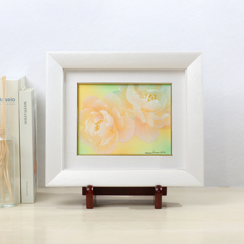 陶彩画 「ミニバラ」 – 草場一壽工房 Museum Shop