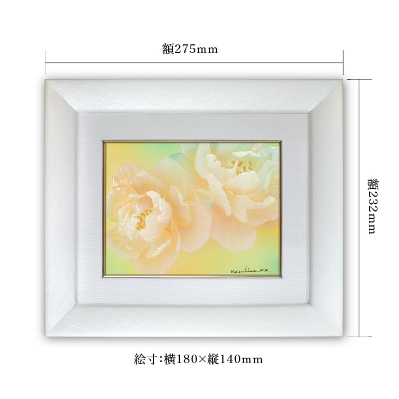 陶彩画_花作品_ミニバラ_サイズ