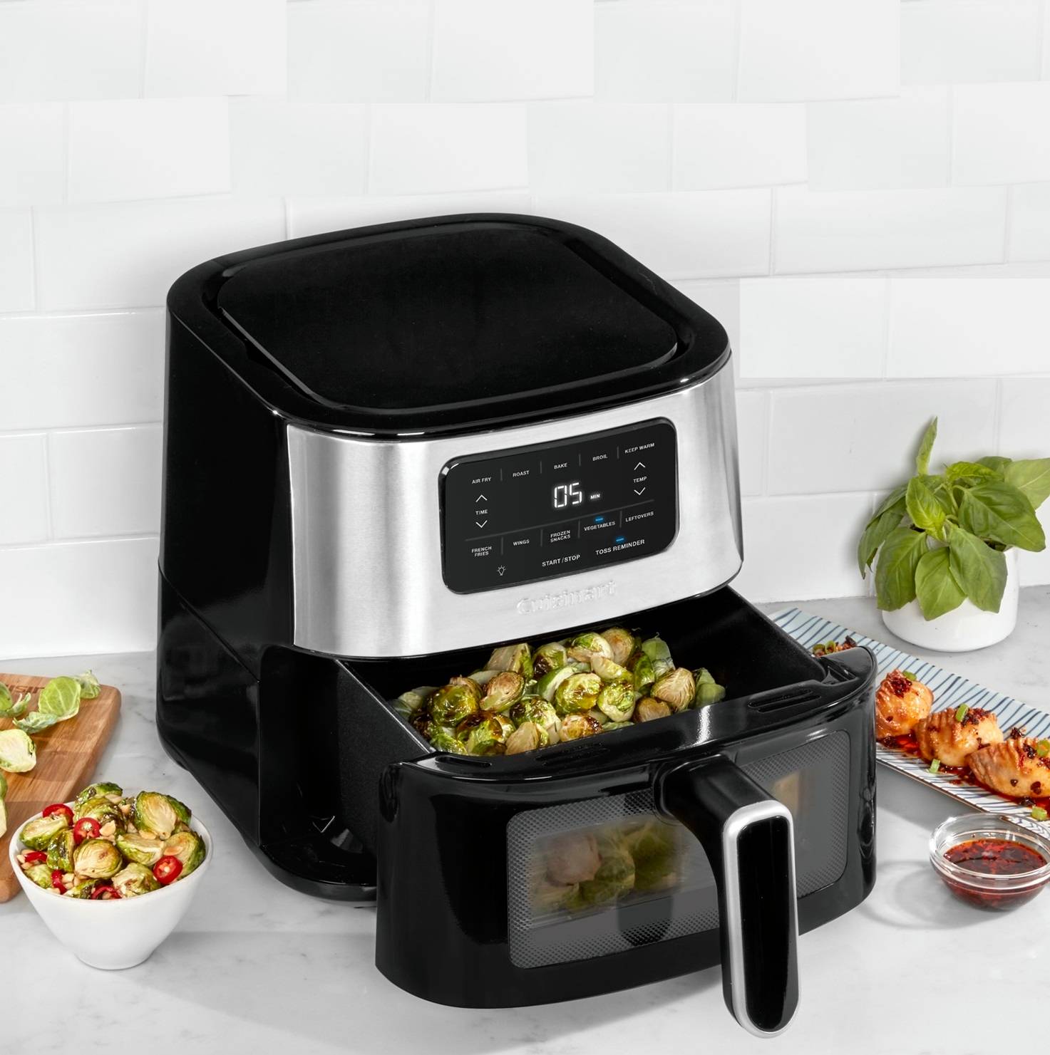 Cook Like a Pro with the Cuisinart Black Basket Airfryer!