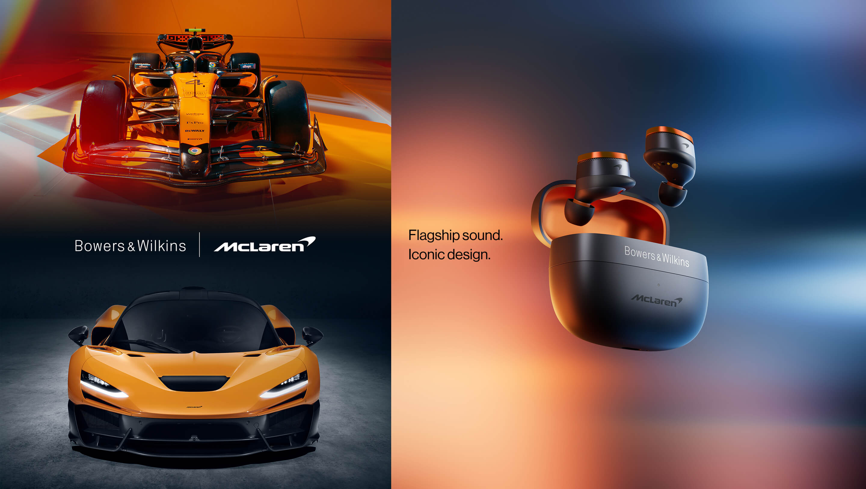 Bowers Mclaren Earbuds B&W Bowers Wilkins Pi8 McLaren Edition – TC Acoustic