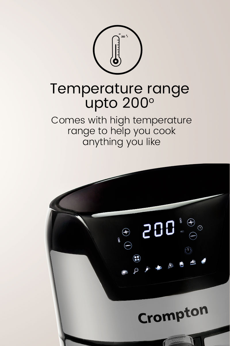 Temperature Range upto 200°