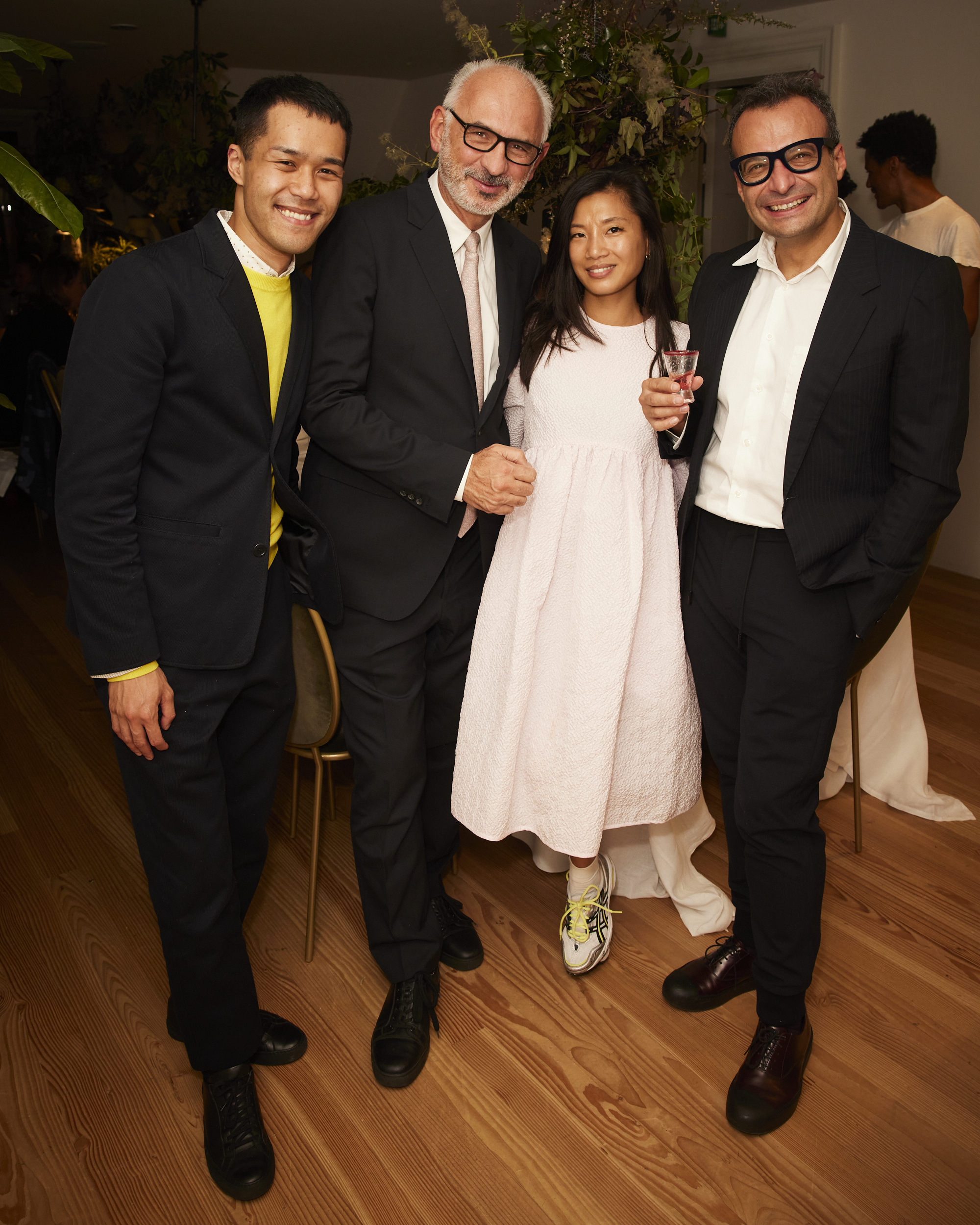 Wallpaper’s editor,  Matchesfashion CEOs and designers at Xmuse event
