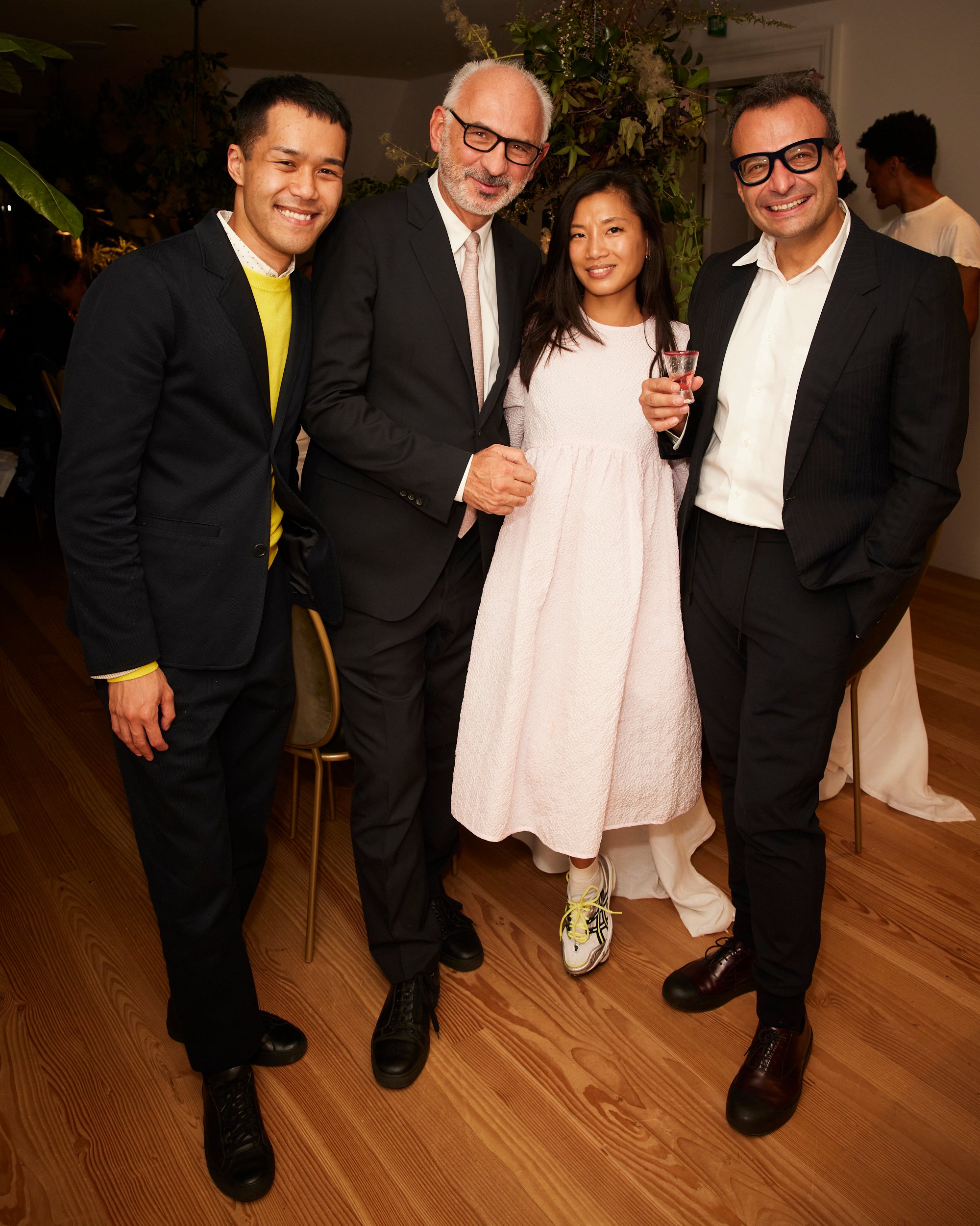 Wallpaper’s editor,  Matchesfashion CEOs and designers at Xmuse event