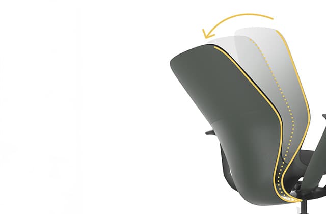 Steelcase SILQ office chair flexible design