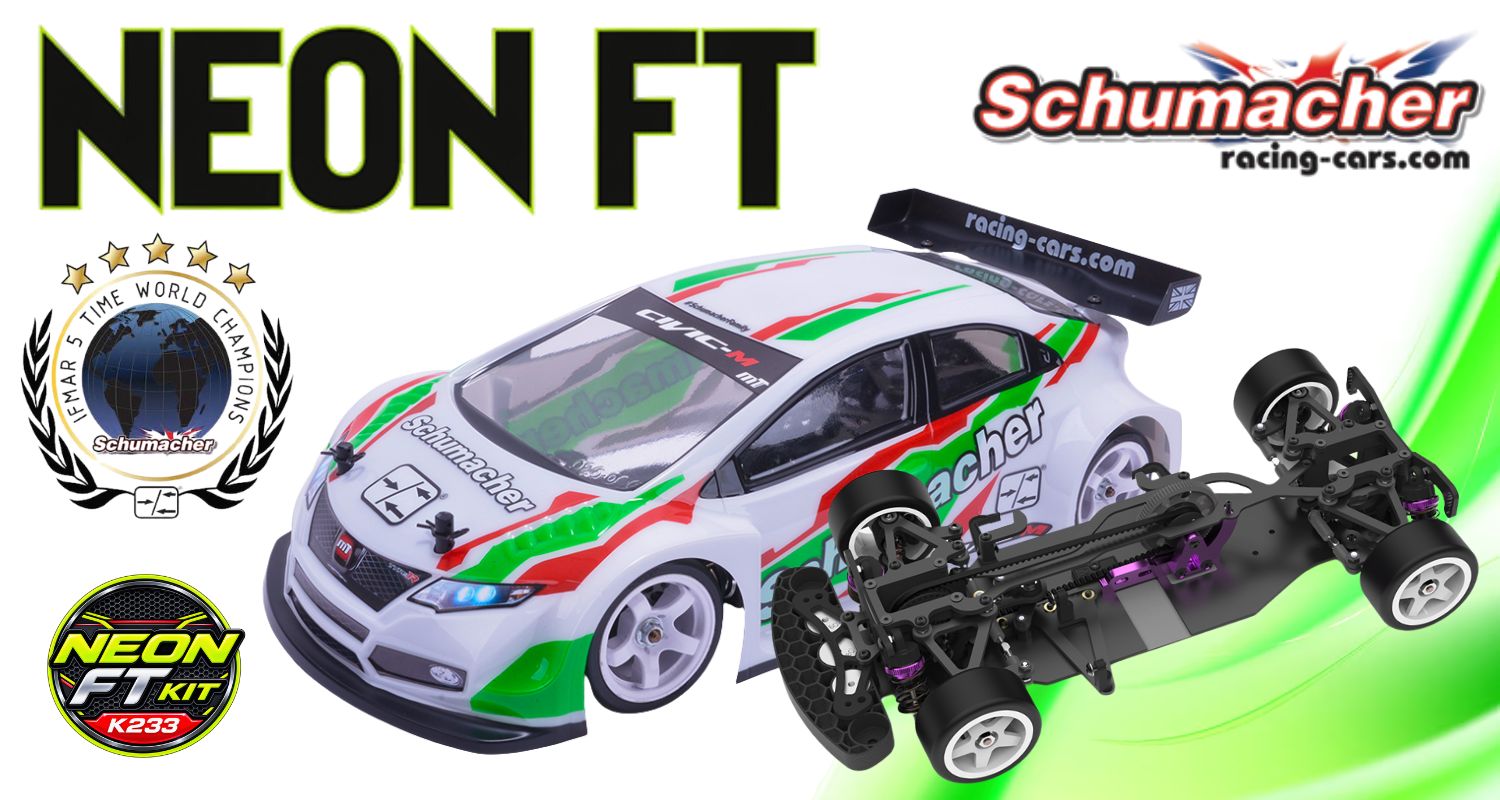 Schumacher Neon FT FWD M-Chassis RC Car Kit