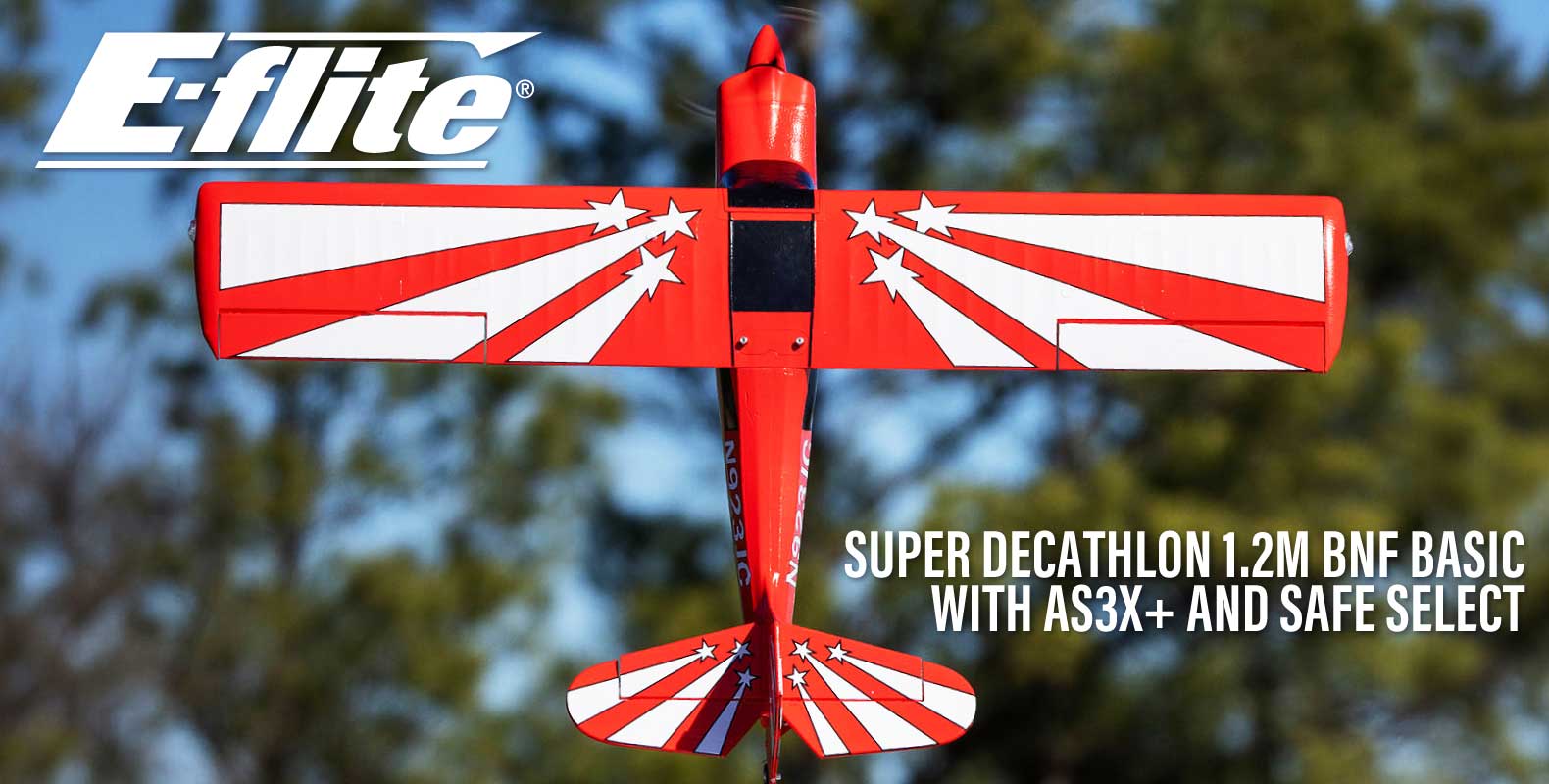 E-flite Super Decathlon 1.2m BNF