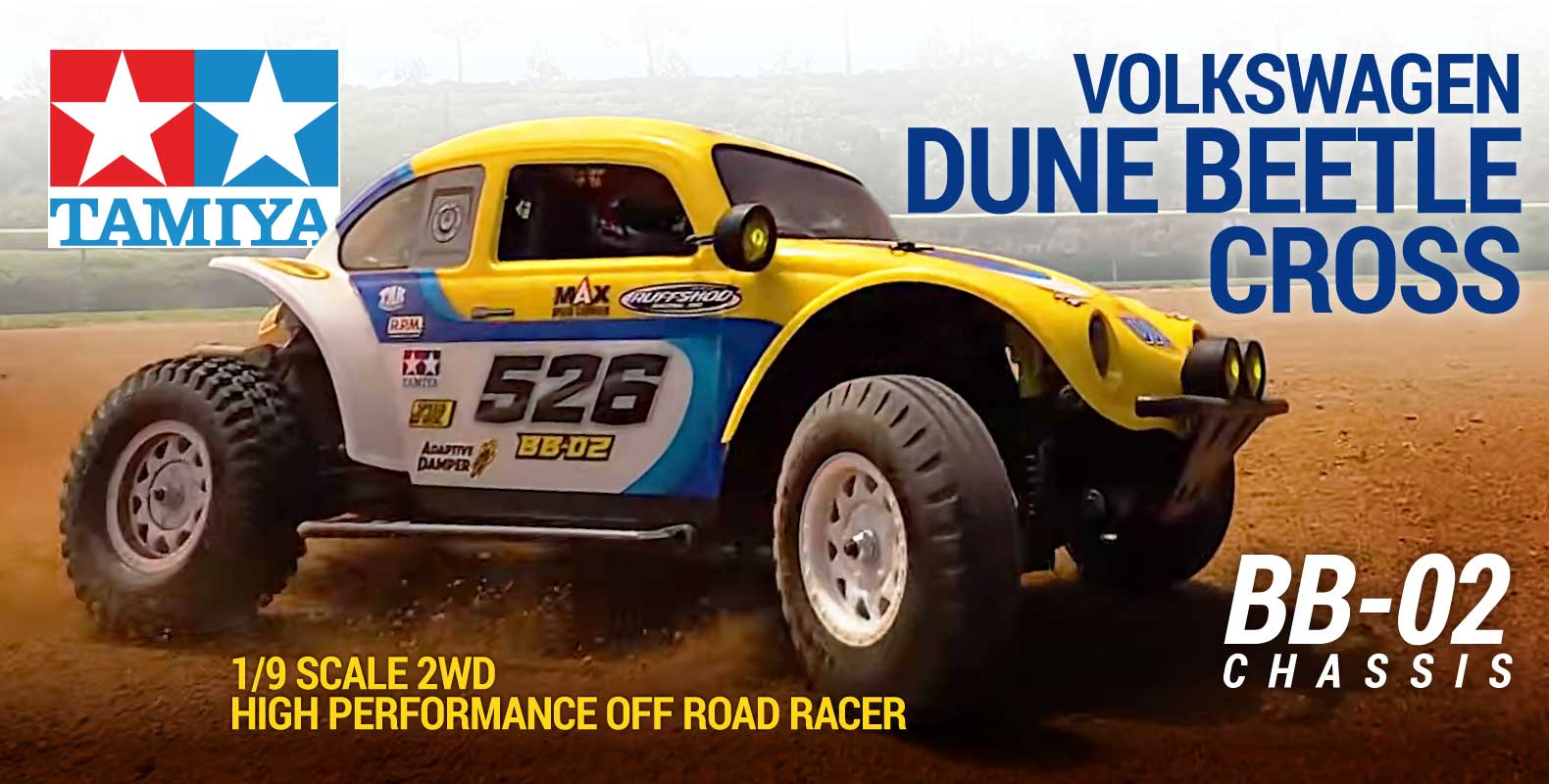 Tamiya 1/9 VW Dune Beetle Cross (BB-02)