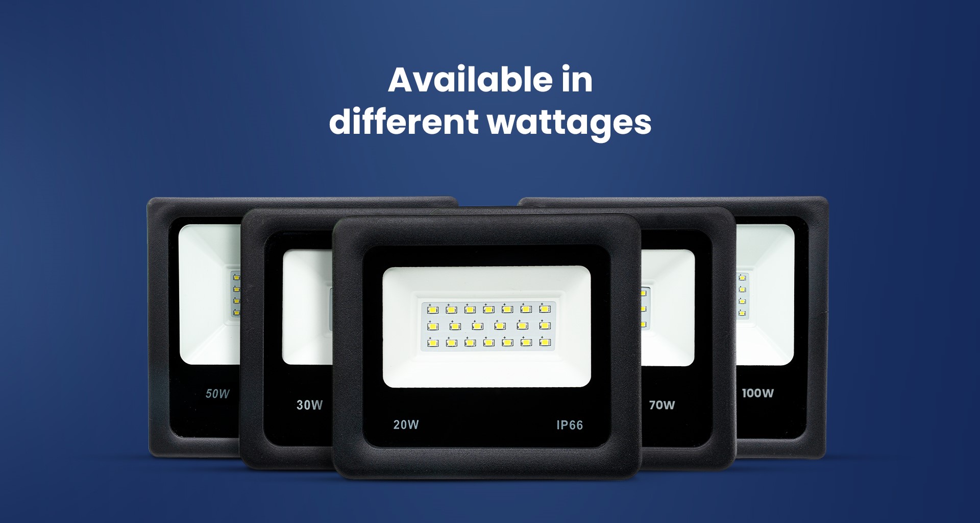 Available in Different Wattages