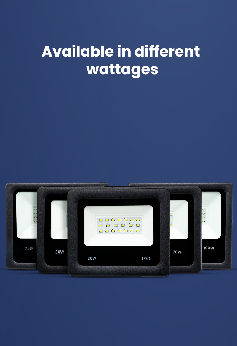 Available in Different Wattages