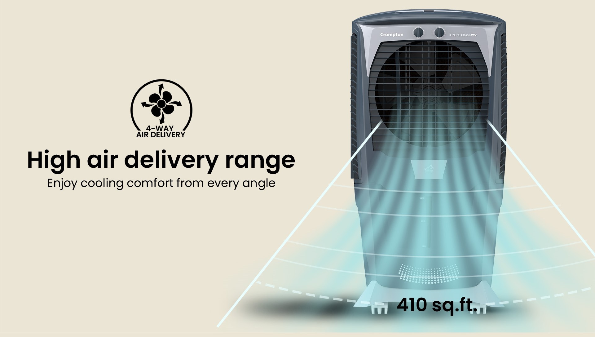 High Air Delivery Range