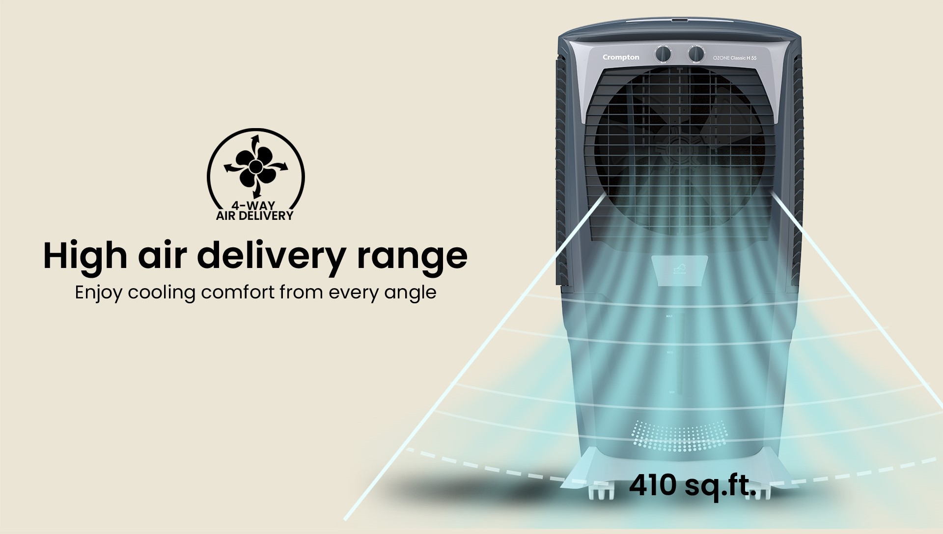 High Air Delivery Range