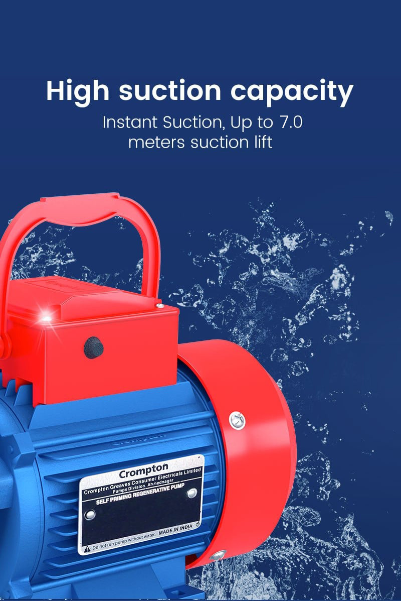 High Suction Capacity