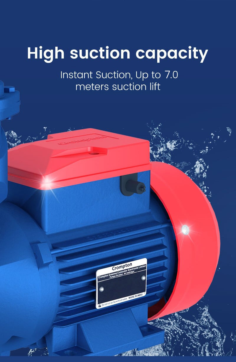 High Suction Capacity