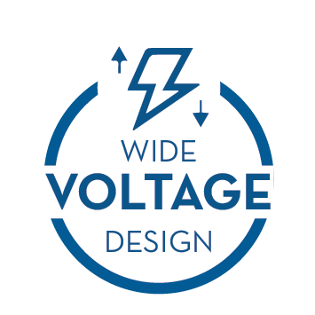 Wide voltage design