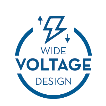 Wide voltage design