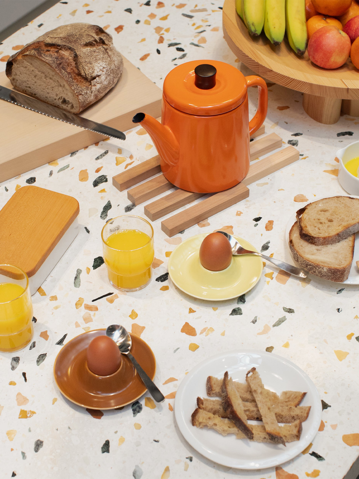 Hinoki and Cherry Trivet