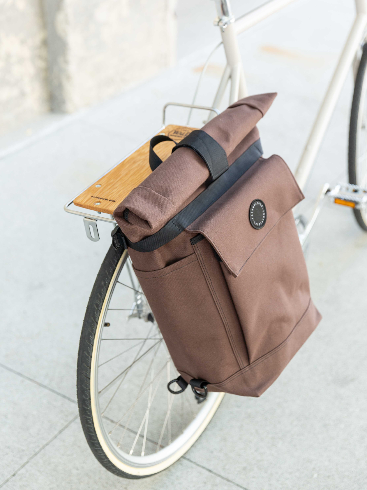 2 Way Backpack / Pannier, Brown