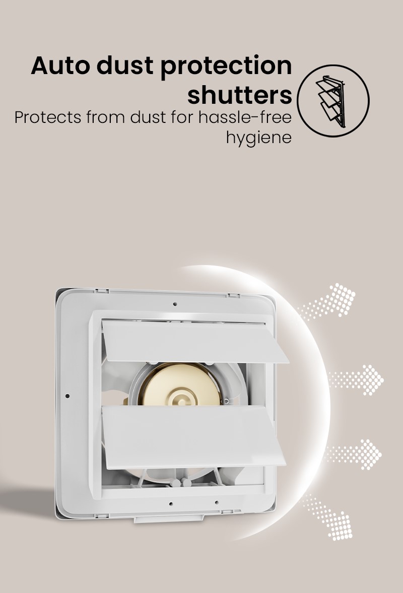 Auto Dust Protection Shutters