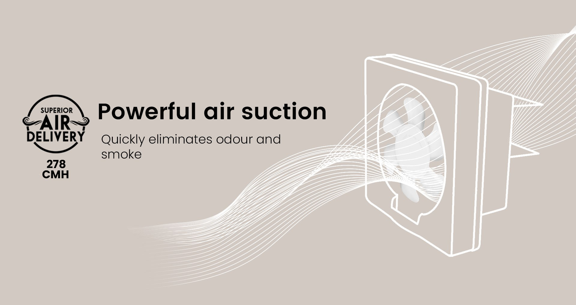 Powerful Air Suction