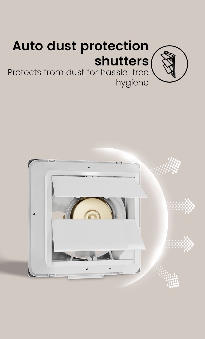 Auto Dust Protection Shutters