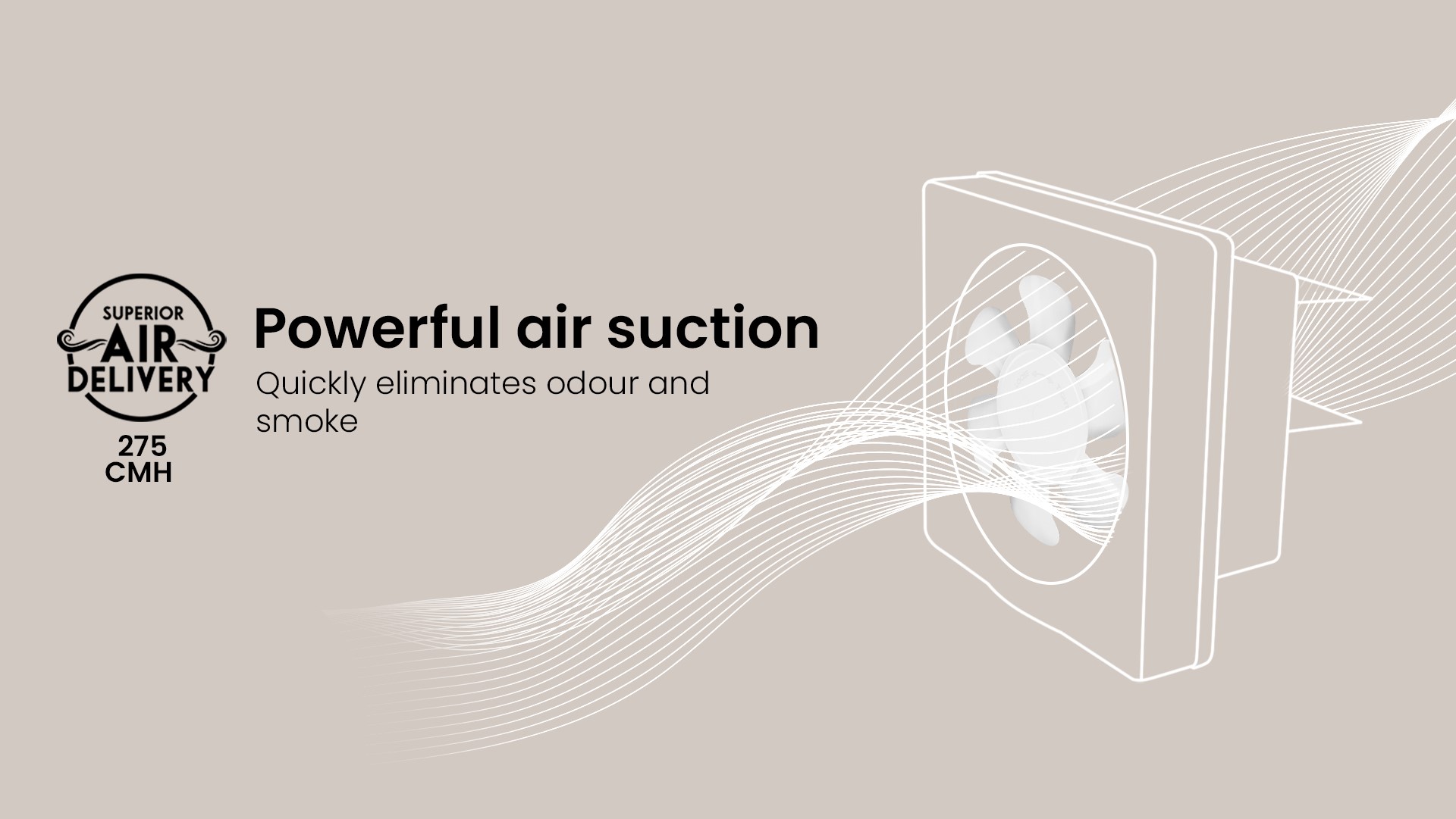 Powerful Air Suction