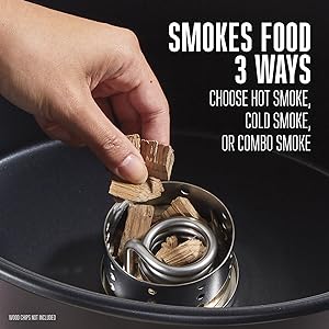 Smoke food in 3 ways