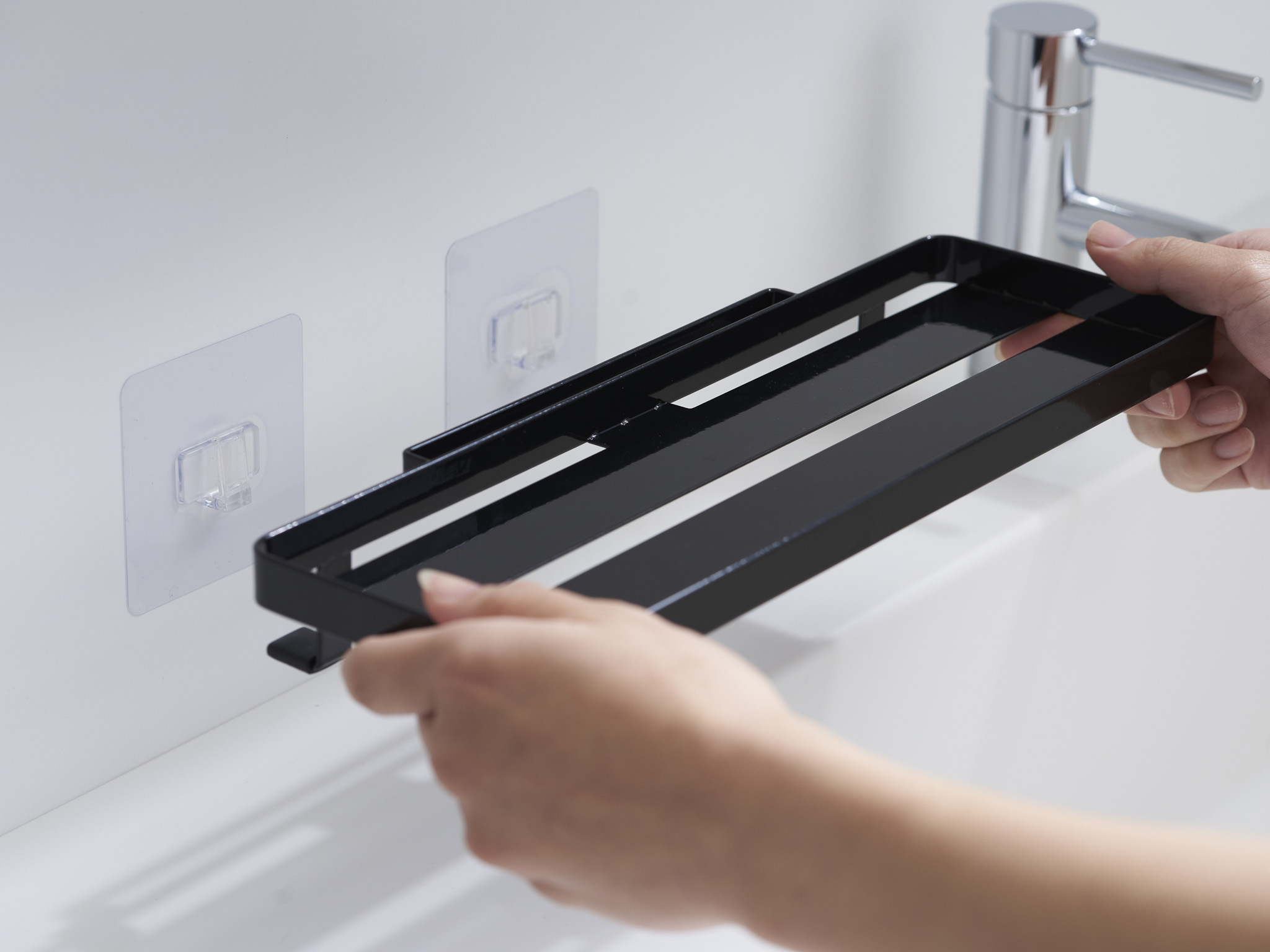 Film Hook Sanitary Tray : Einfache Installation