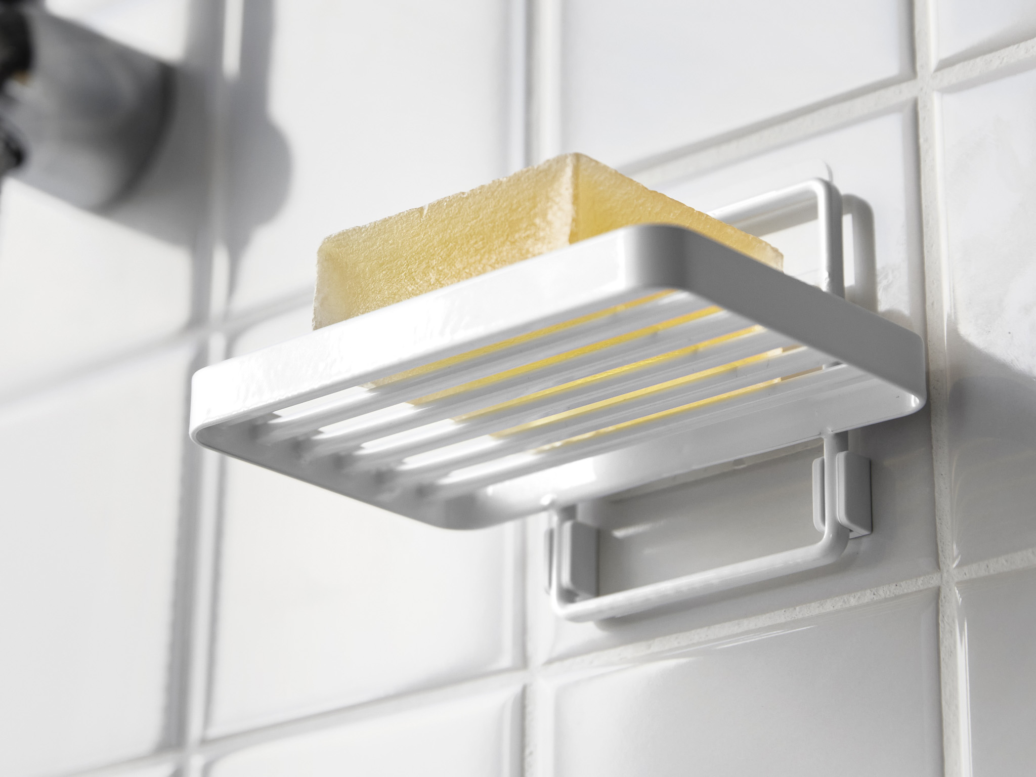 Film Hook Soap Tray : Floating storage