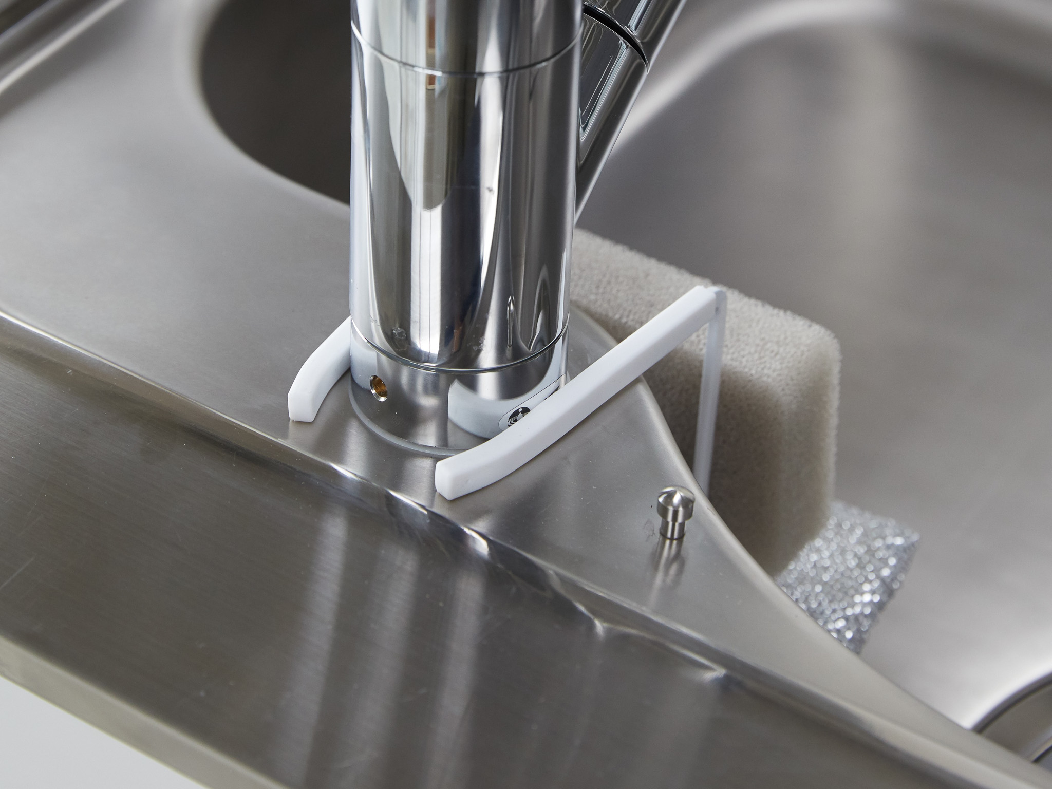 Hanging Double Sponge Holder : Sink protection