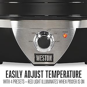 Easy to use with adjustable temperature with 4 preset settings