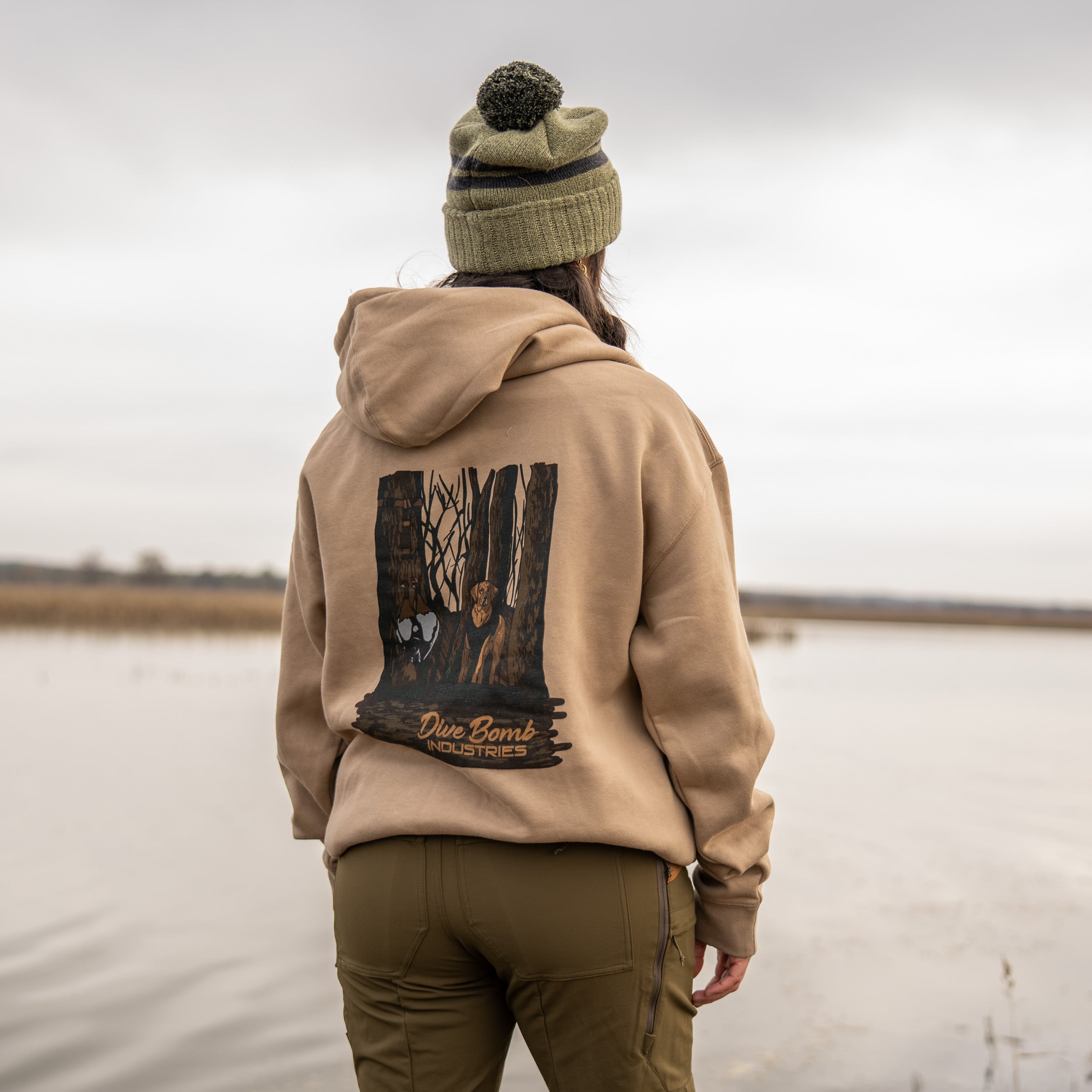 Swamp Pup Hoodie | Heavyweight Comfort & Timber Heritage – Dive