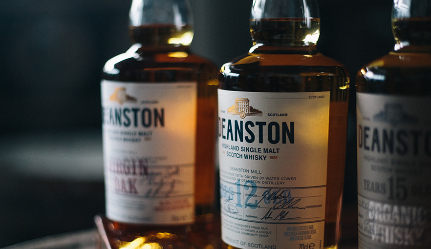 Whisky tasting at Deanston