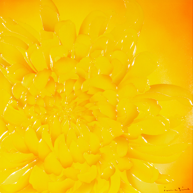 陶彩画_花作品_Mum_全体