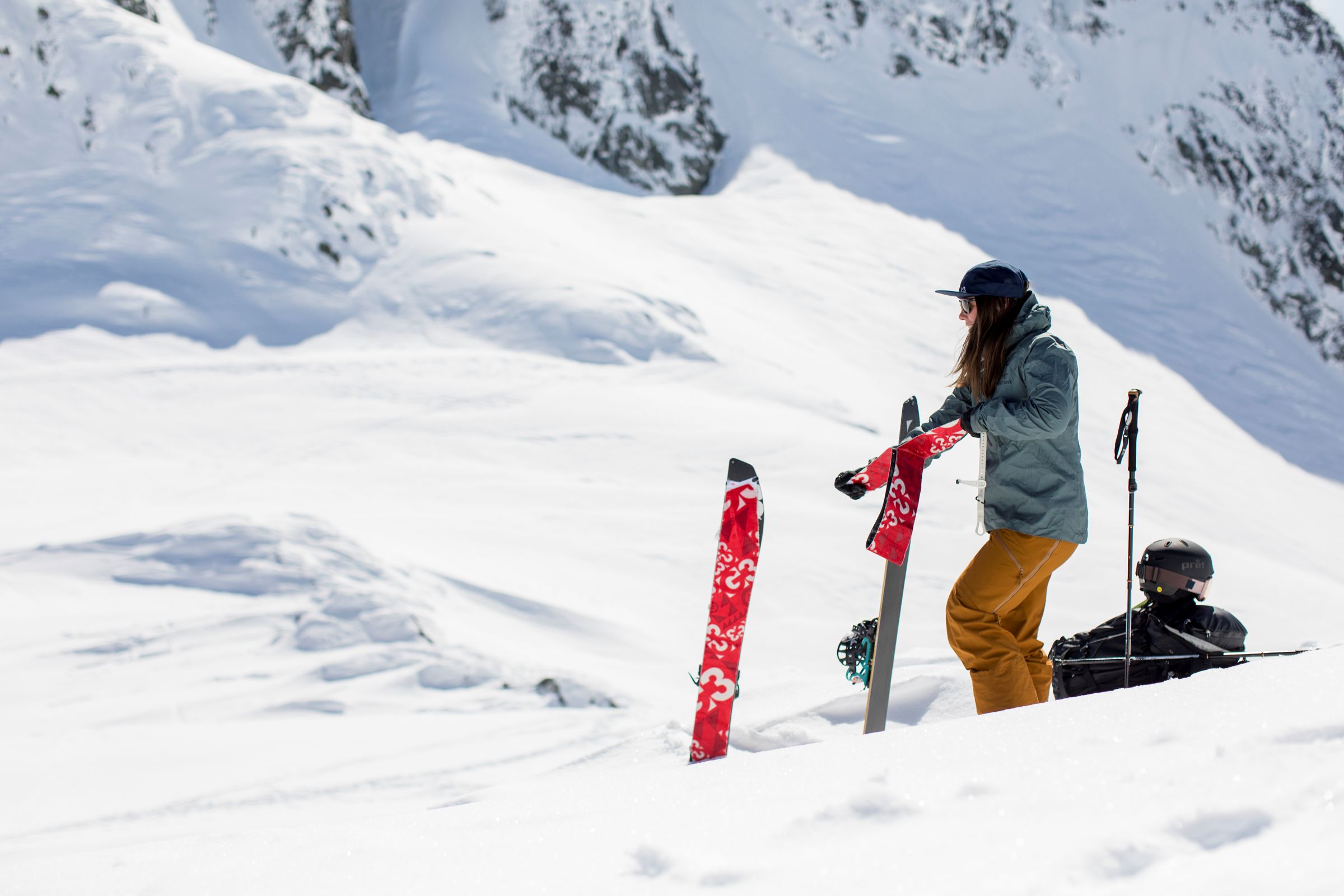 SPLITBOARD UNIVERSAL Climbing Skins video