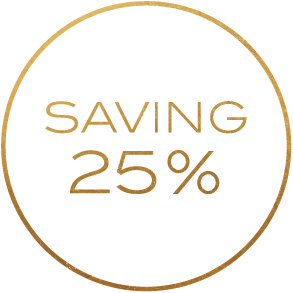 Saving 25%