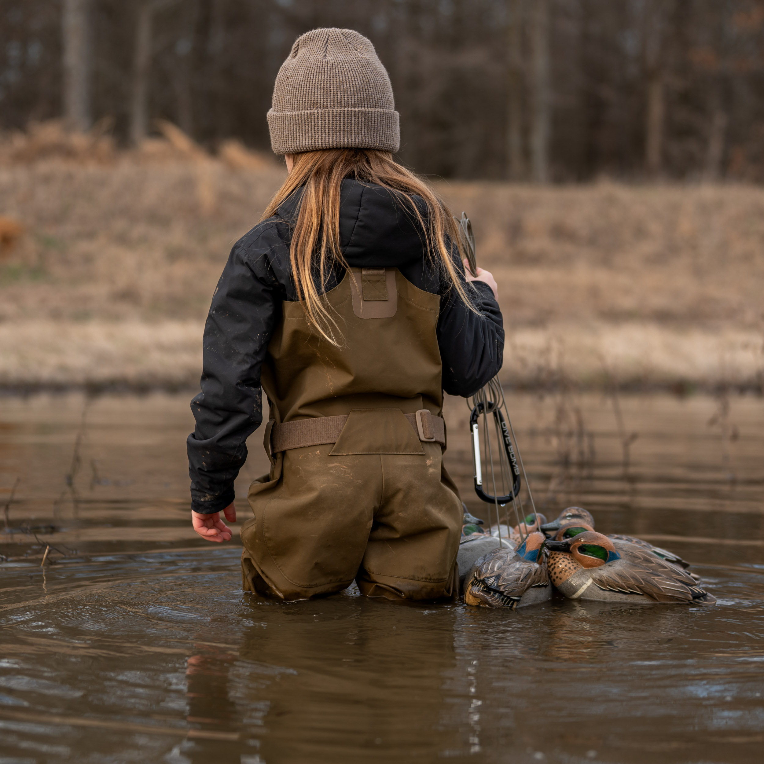 Youth Zip Duck Hunting Waders | Waterproof Insulated Youth Waders