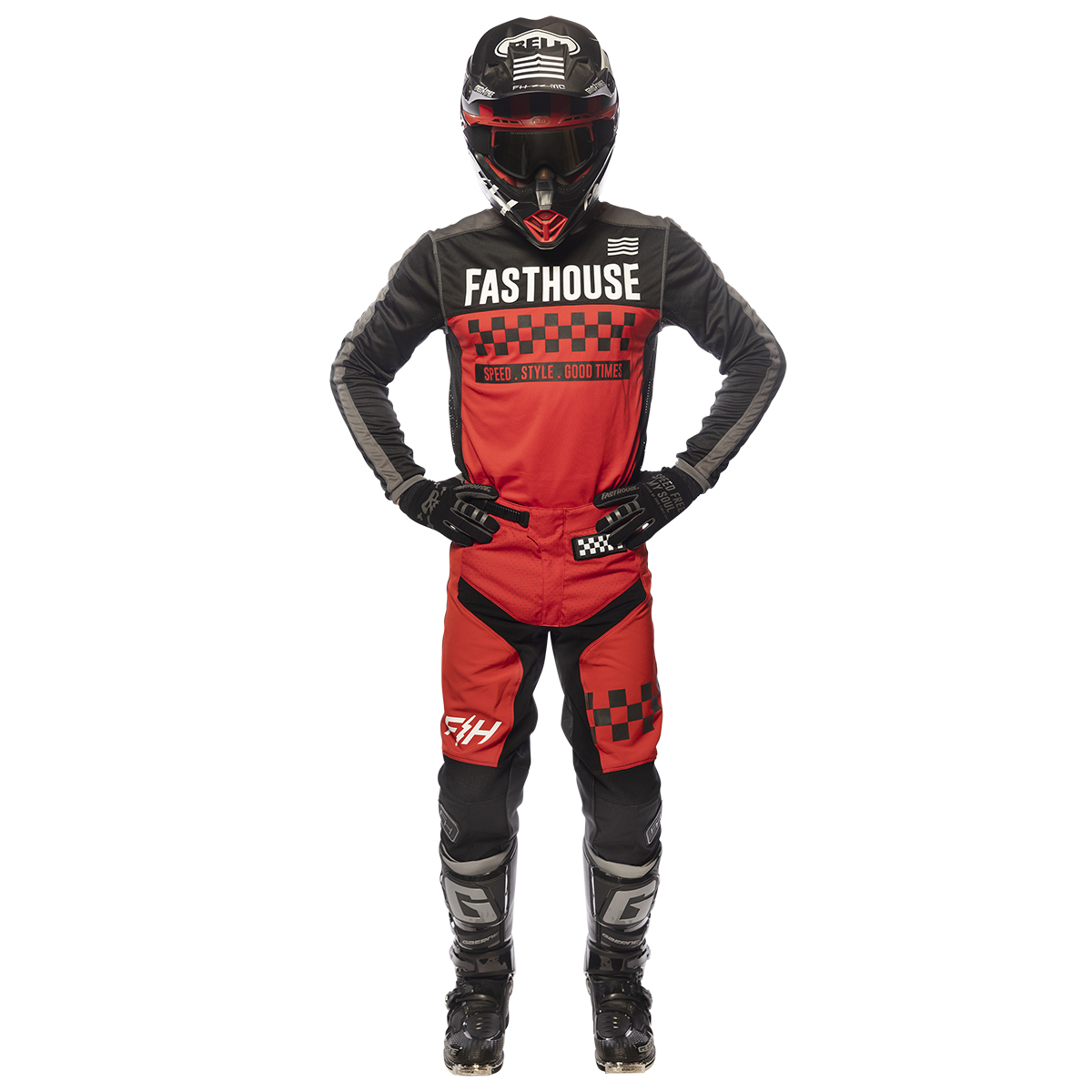 Grindhouse Torino Red/Black Kit – Fasthouse