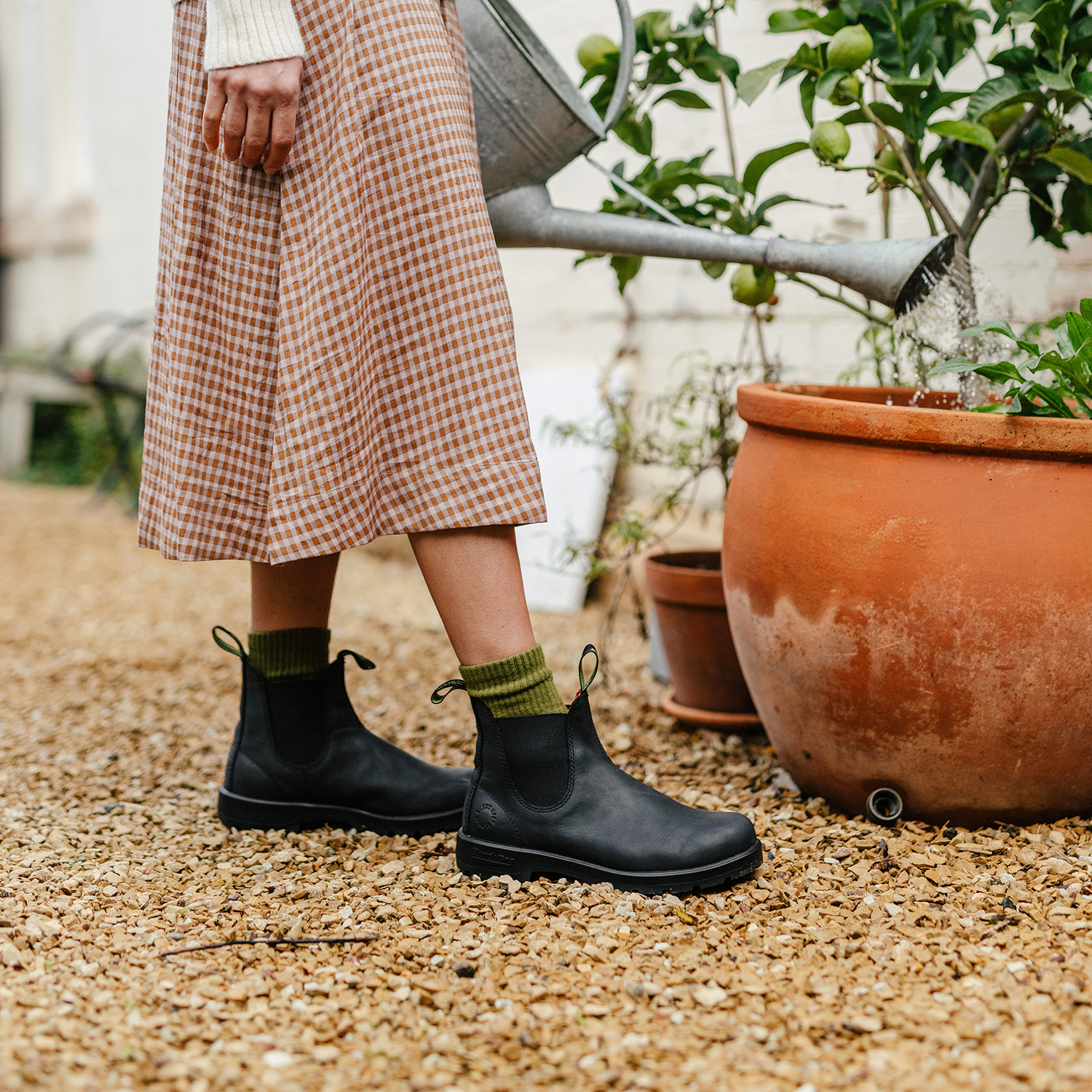 Blundstone 2646 - Classics Retread Black Nubuck Net Carbon Zero leather