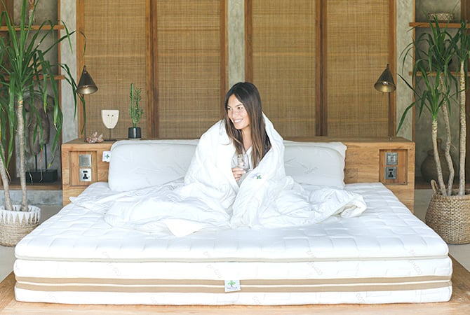 100 natural latex mattress on sale