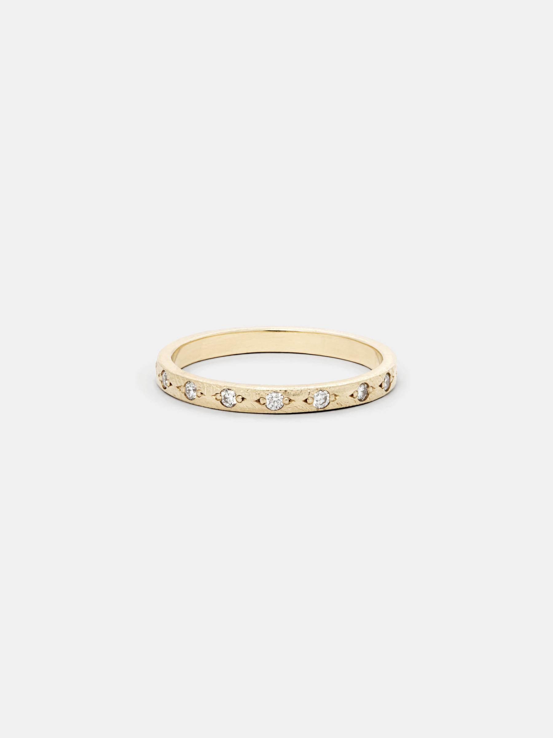 14K Yellow Gold Pavé Diamond Bangle ( 2 CTW.)