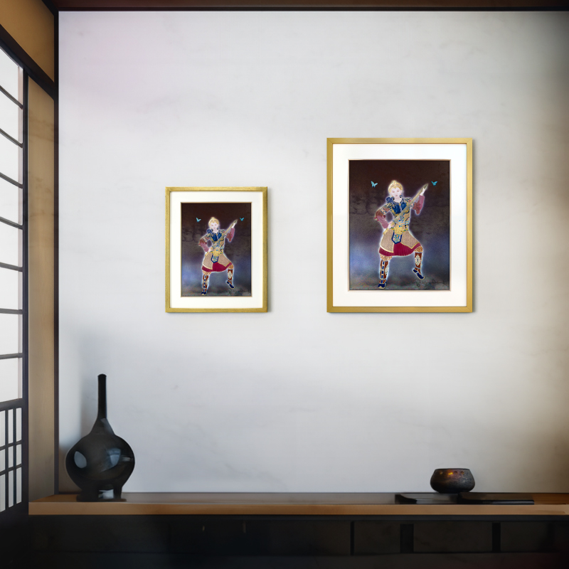 ジクレ「四天王 持国天」 – 草場一壽工房 Museum Shop