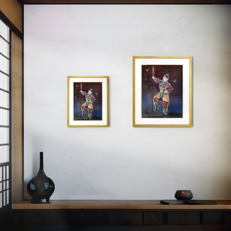 ジクレ「四天王 増長天」 – 草場一壽工房 Museum Shop