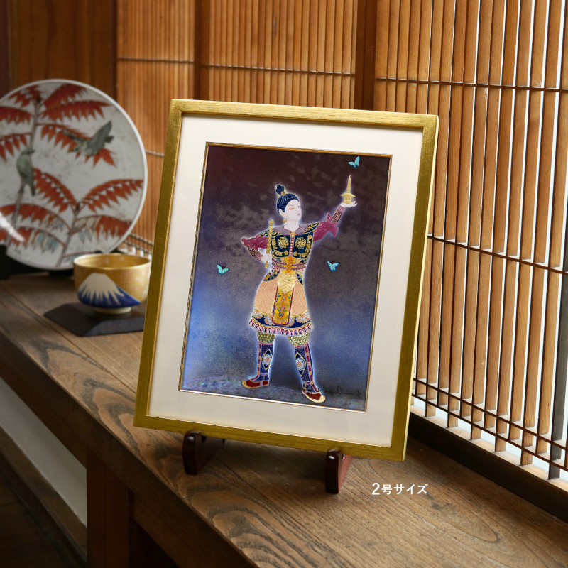 【特典付き】 イコモチ 天使の手毬花 ジクレー複製原画 A4 特典付き】 イコモチ 天使の手毬花 ジクレー複製原画 A4 特典