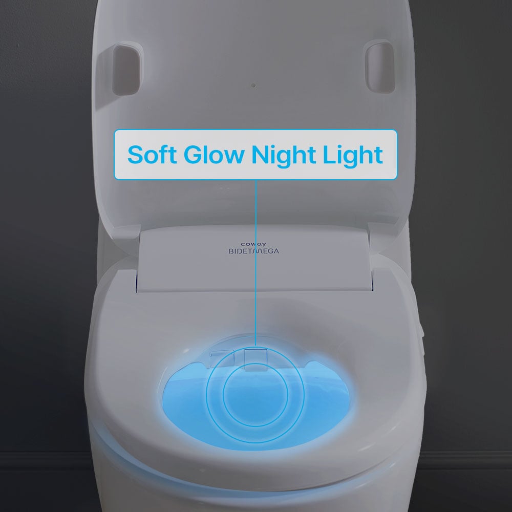 Coway bidetmega 400S soft glow night light